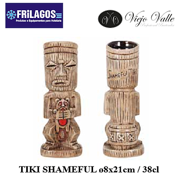 Tiki Shameful Ø8X21Cm / 38Cl  Viejo Valle                   