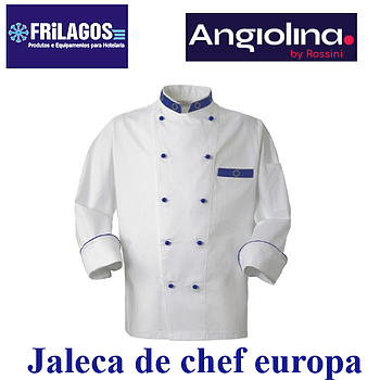 Jaleca Couco Europa 100% Algodão Tamanho-Xxl Rossini        