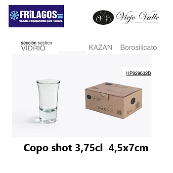 Copo Shot 3,75Cl 4,5X7Cm Senet  Viejo Valle                 