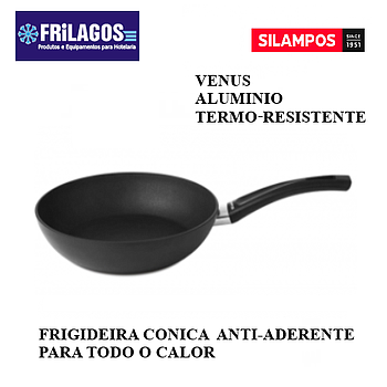 Frigideira Venus Aluminio Anti-Aderente Nº18 Silampos       
