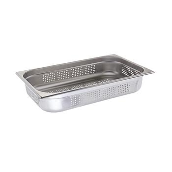 Conteiner Inox Perfurado Gn 1/1 100Mm  14Lts                