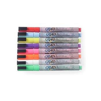 Pack 8 Marcadores Para Quadro Preto 3Mm Hendi               