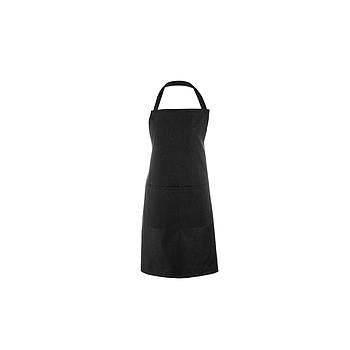 Avental Peito C/Bolsos Preto 70X100 Cm                      