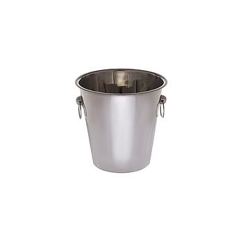 Balde Gelo C/ Argolas Inox 4,3L Ø21X20,5Cm                  