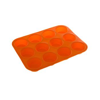 Forma P/ 12 Queques Silicone 32,5X24,7X3Cm                  