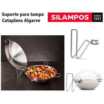 Suporte Inox Para Tampa Cataplana Algarve Silampos          