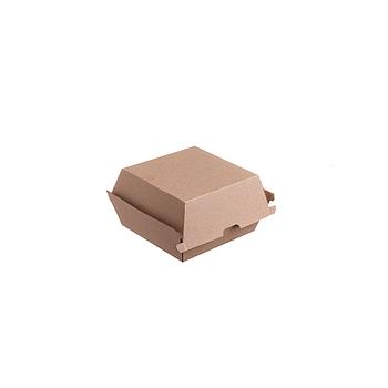 Caixa P/ Hamburguer Kraft 10,5X10,5X4|8Cm Pack 50           
