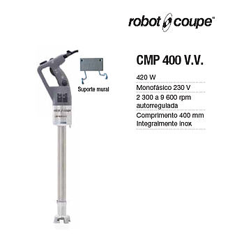 Triturador Gama Compacta Cmp 400 V.V. Robot Coupe           