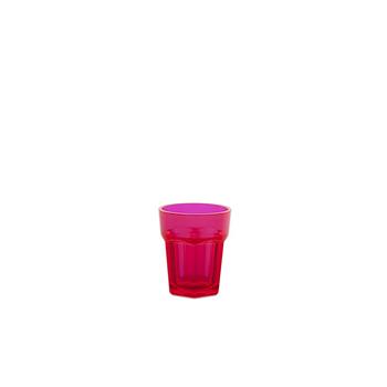 Copo De Shot  Policarbonato Faceta 4Cl Rosa                 