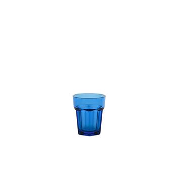 Copo De Shot  Policarbonato Faceta 4Cl Azul Iris            