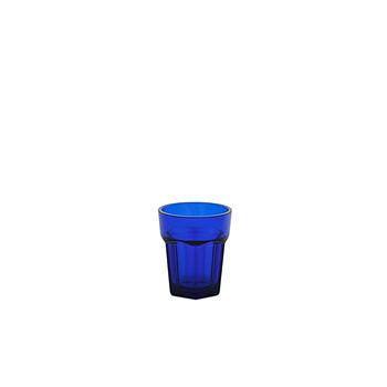 Copo De Shot  Policarbonato Faceta 4Cl Azul Meia Noite      