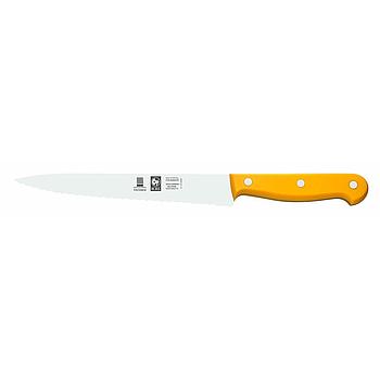 Faca Para Trinchar Serrilha 20Cm Cabo Amar. Technik  Icel   