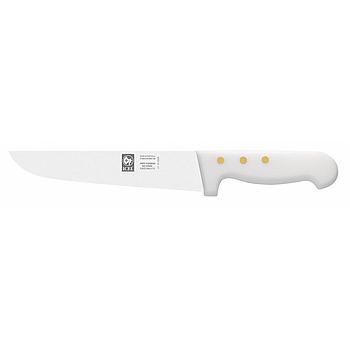 Faca De Talho Linha Tradição 26Cm Cabo Branco Icel          