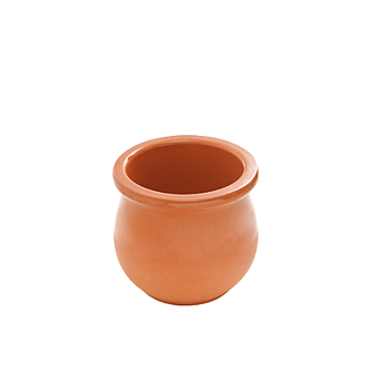 Recipiente Em Terracota  180Ml Ø 8X6,7Cm                    