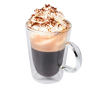 Chavena De Cafe Borosilicato Terra Blanco 8Cl. Ø5.8X7Cm     