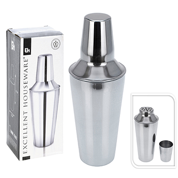 Shaker 500Ml Aço Inox 9X22Cm  Eh                            