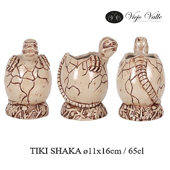 Tiki Shaka Ø11X16Cm / 65Cl  Viejo Valle                     