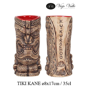 Tiki Kane Ø8X17Cm / 35Cl  Viejo Valle                       