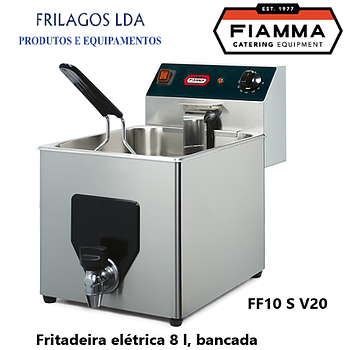 Fritadeira Elétrica 8 Lts, Bancada Ff10 S V20  230V Fiamma  