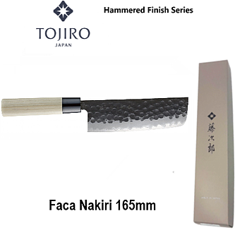 Faca Nakiri 165Mm Linha Hammered Tojiro                     