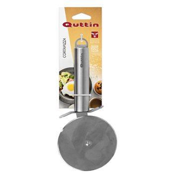 Corta Pizza Inox Silver Roda 9Cm  Quttin                    