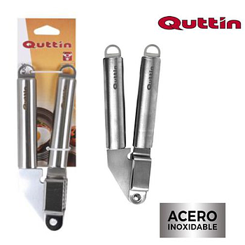 Esmagador De Alhos Linha Ss Silver  Quttin                  