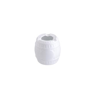 Cinzeiro Pipo Porcelana  Branca  Ø5X9Cm                     