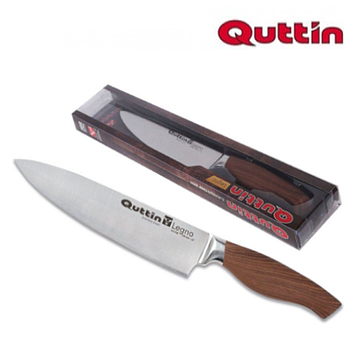 Faca De Chef 20Cm Cabo Madeira Modelo Legno Quttin          