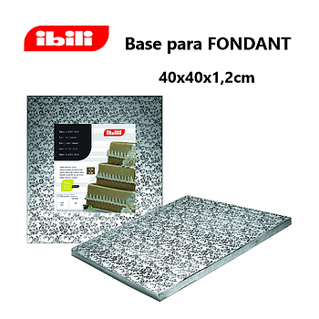 Base Para Fondant 40X40X1,2Cm Ibili                         