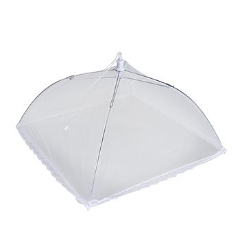 Tampa De Pratos Em Rede De Nylon Dobravel 30X30Cm           