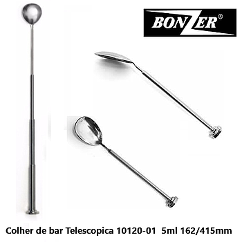 Colher De Bar Telescopica 10120-01  5Ml 162/415Mm Bonzer    