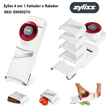 Mandolina E Ralador  4 Em 1   ( 22X11X6,5Cm ) Zyliss        