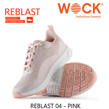 Sapatilha Reblast 04 Pink Nº36 Wock                         