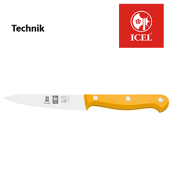 Faca Para Legumes Cabo Amarelo 12Cm Technik Icel            