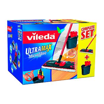 Conj. Ultramax Mopa Microfibras 2 Em 1 155737 Vileda        