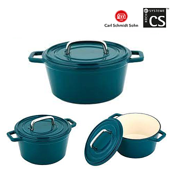 Caçarola Ferro Fundido Petroleo Alpen 20Cm  Cs Kochsysteme  