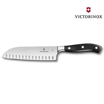 Faca Forjada Santoku Alveolos 17Cm Grand Maitre Victorinox  