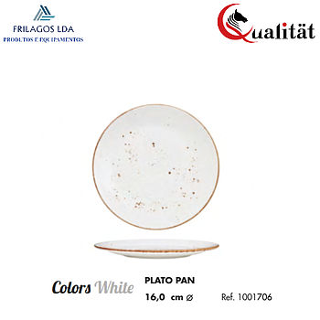 Prato Plano White  16Cm Qualitat                            