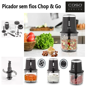 Picadora Caso Design Chop & Go 1 Litro 140X235X140Cm        