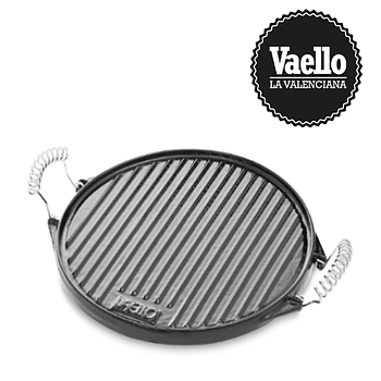 Chapa De Ferro Esmaltado Redonda Ø43Cm. Vaello              