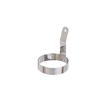 Molde Ovos Redondo Inox Ø10X2,5 Altura 12Cm                 