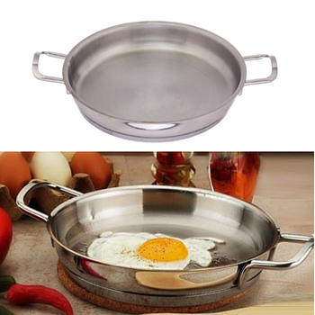 Frigideira C/ 2 Asas Anett Inox 18/10 Ø26X4Cm               