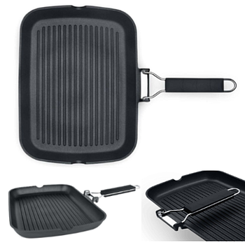 Grelhador Biocook 36 Retangular Cabo Móvel Soft 34X24Cm     