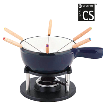 Fondue Ferro Fundido Alpen  Azul 21Cm Cs Kochsysteme        