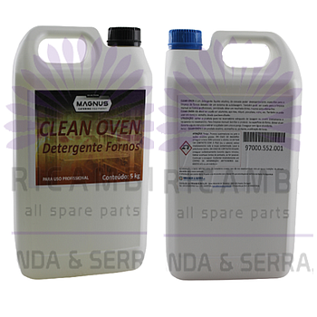 Detergente Fornos 5Kg (Clean Oven)  Magnus                  