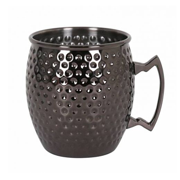 Caneca Luxury 50Cl  Negra  Inox 18/10                       