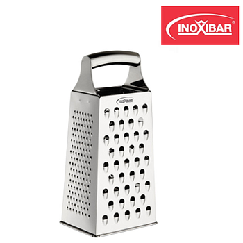 Ralador Inox  De 4 Faces 9X6X21Cm  54698 Inoxibar           