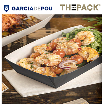 Barquetas Thepack 2400Gr 17X9,7X6,3Cm Cartão 100 Unid.      