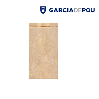 Saco 12+4X20Cm Cor Natural Papel Anti-Gordura 500 Unid.     