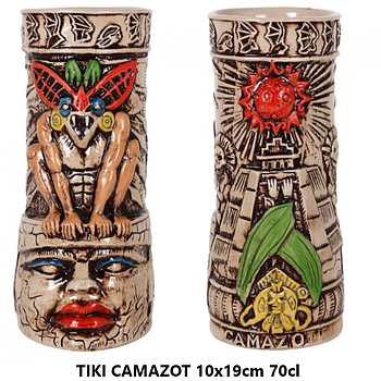 Tiki Camazot 10X19Cm 70Cl Viejo Valle                       